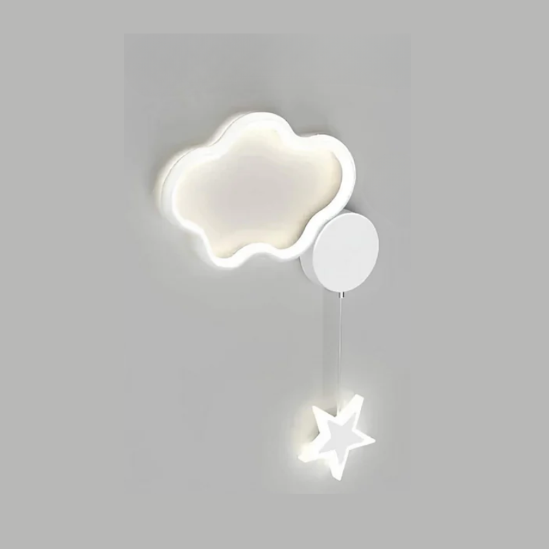 DreamLight | Magische Wandleuchte mit Wolken, Sternen und Mond