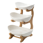 Three-tier fruit bowl