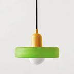 Bunte Pendelleuchte im Bauhaus-Stil - StiloGlas