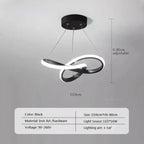 WaveGlow Modern LED Ceiling Lamp