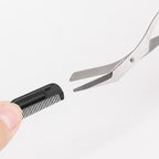 Augenbrauenschere mit Kamm