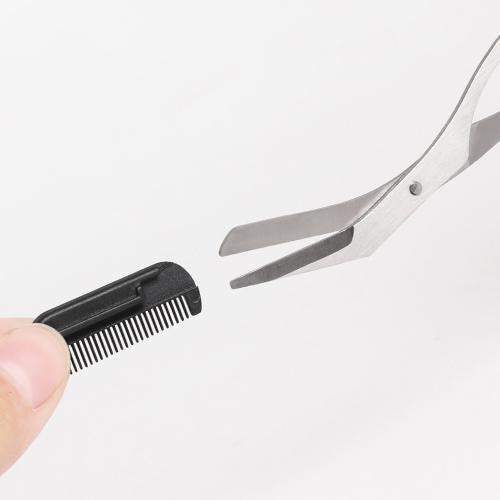 Augenbrauenschere mit Kamm