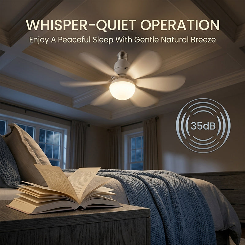 Modern Low Profile Ceiling Fan Light