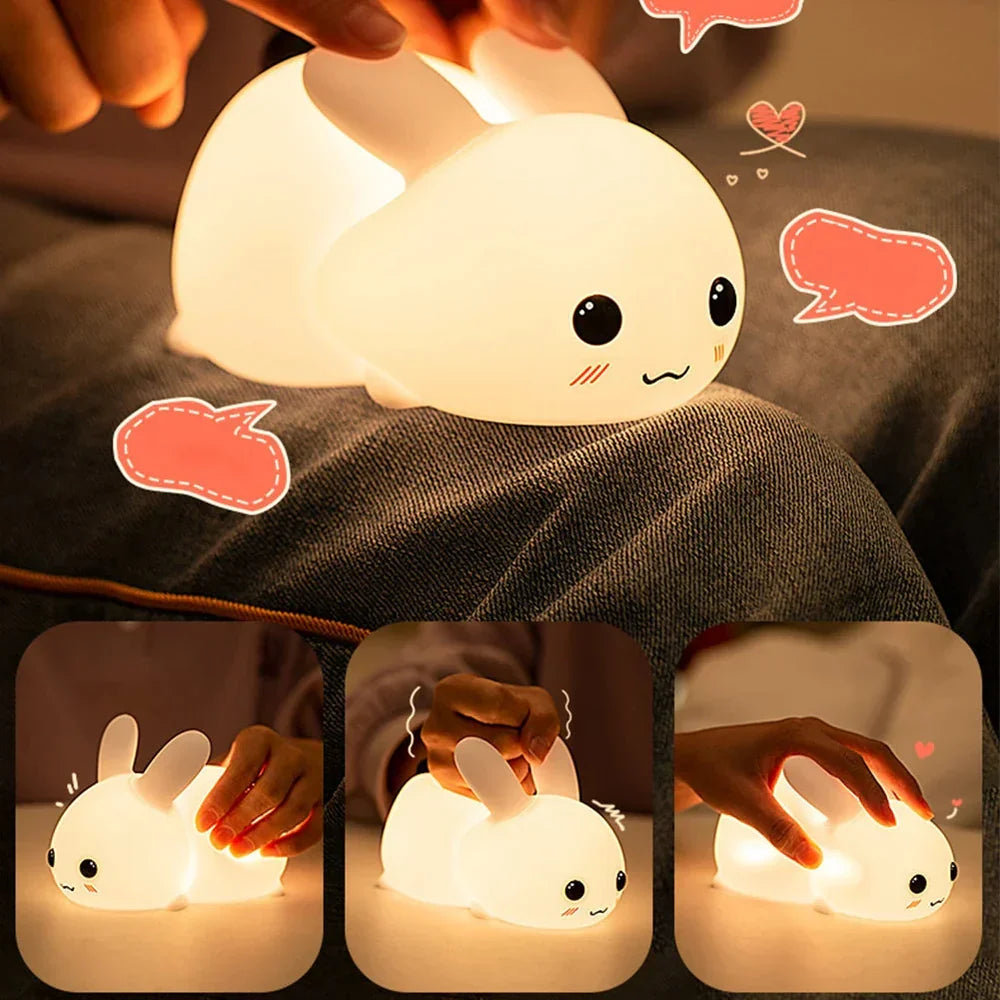 Niedliches Hasen-Nachtlicht – BunnyGlow