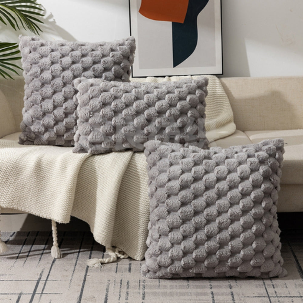VelvetSoft Plüsch-Kissenbezug für Sofa oder Bett