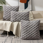 VelvetSoft Plüsch-Kissenbezug für Sofa oder Bett