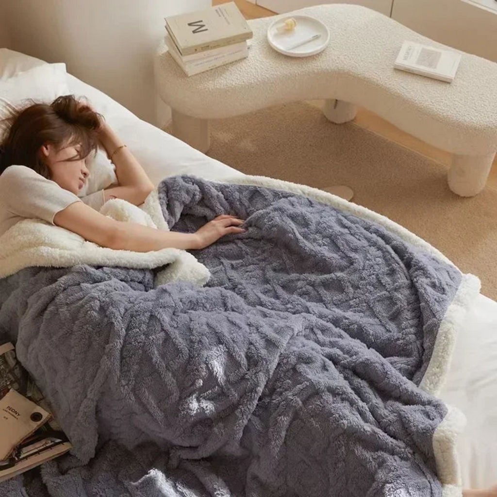 Thick Warm Fleece Blanket
