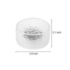 4er-Set integrierte LED-Eisblock-Leuchten für den Außenbereich