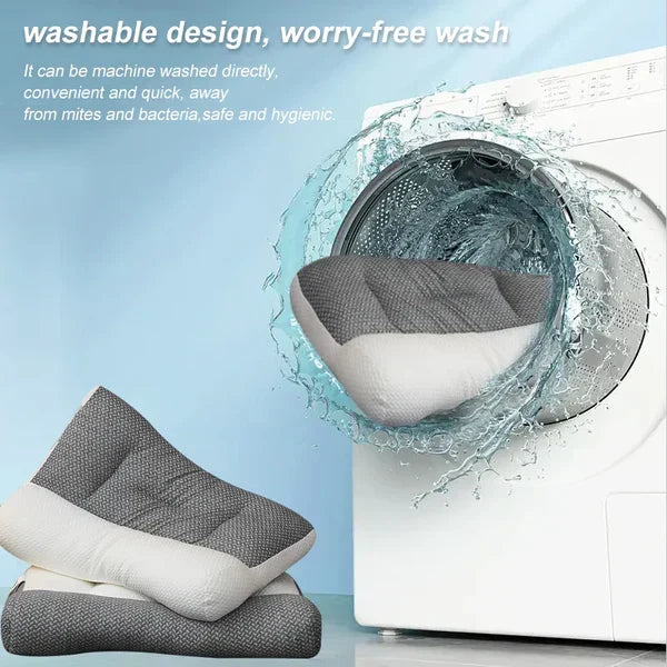 Ergonomic Orthopedic Neck Supporting Pillow – For Side and Back Sleepers