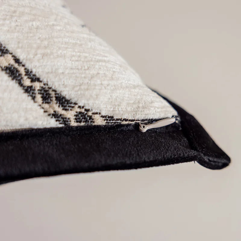 Anspruchsvolle Jacquard-bestickte Dekokissenbezüge