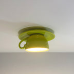 Deckenleuchte Keramik Kaffeetasse Form