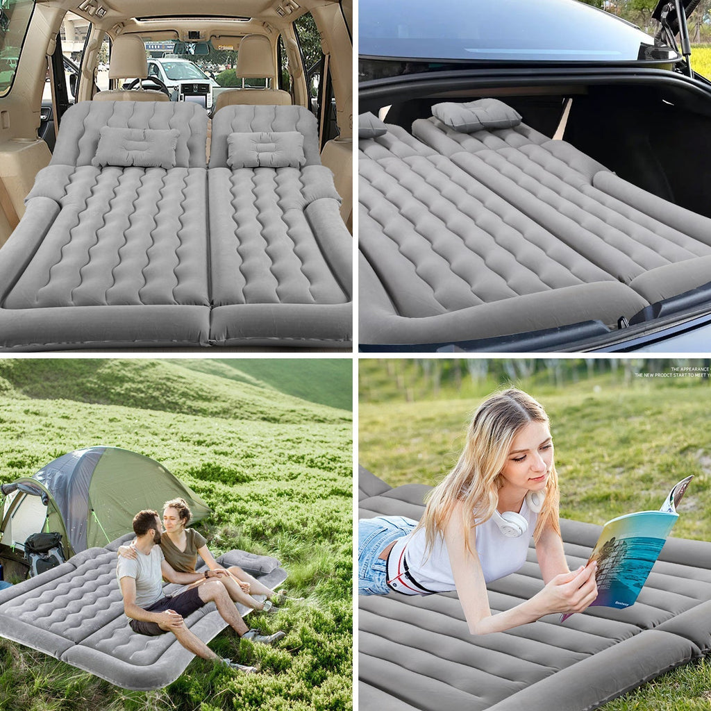 Auto-Luftmatratze mit Kissen