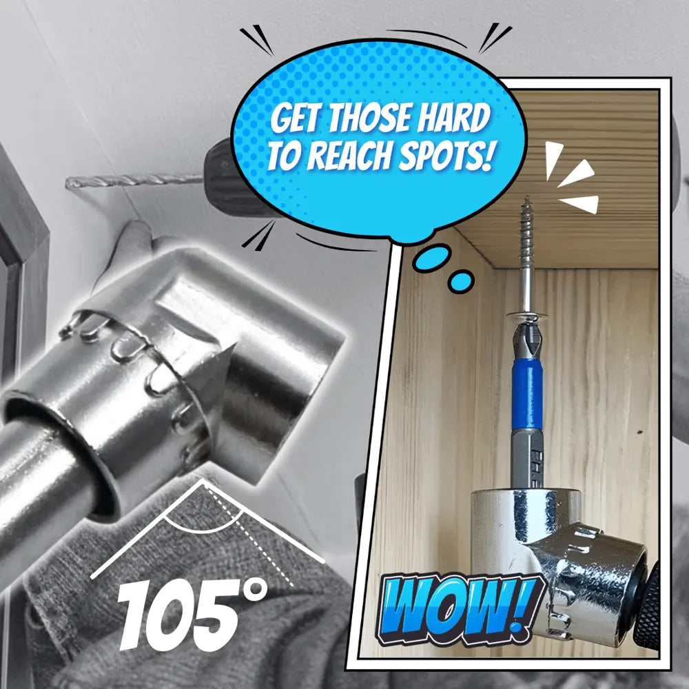 105°-Winkelbohradapter mit magnetischem Griff