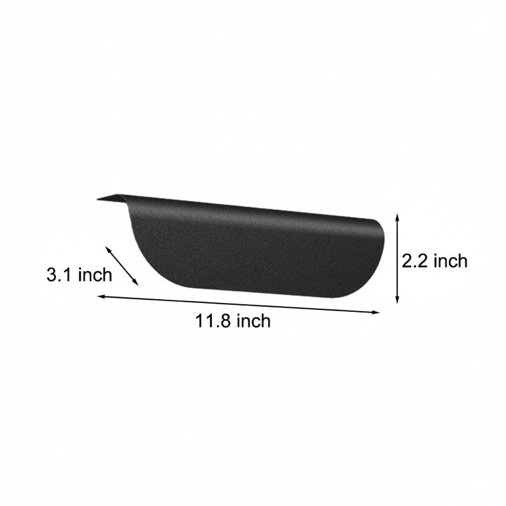 Moderne minimalistische LED-Wandleuchte aus Aluminium (12W)