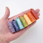 7 Chakra Steine Set Geschenk