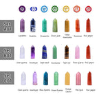 7 Chakra Steine Set Geschenk