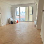 Solid Wood Parquet Contemporary Wood Deck Tiles
