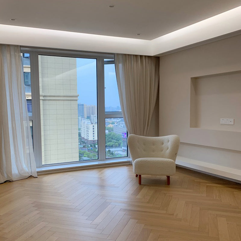 Solid Wood Parquet Contemporary Wood Deck Tiles