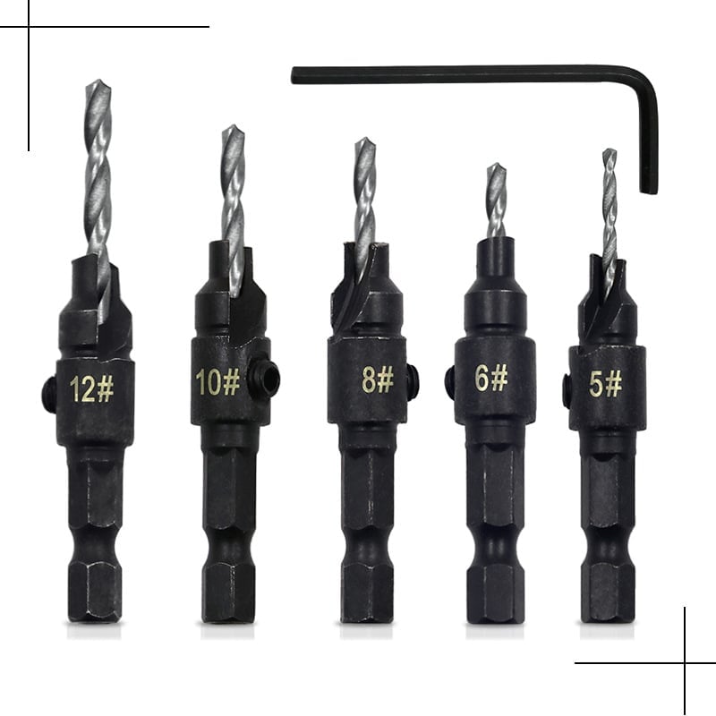 TitanDrill – Senker-Set