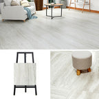 Low Gloss Peel & Stick Stone Look Vinyl Flooring