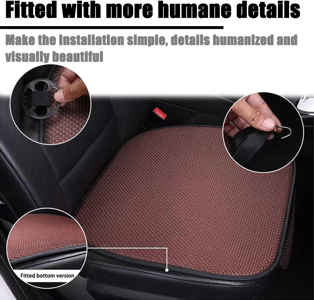 Non-slip Ice Silk Car Seat Cushion