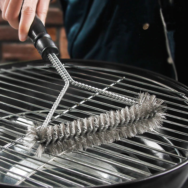 Grillreinigungsbürste aus Edelstahl