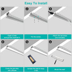 Aluminum LED Channel with Diffuser – 10 Pack