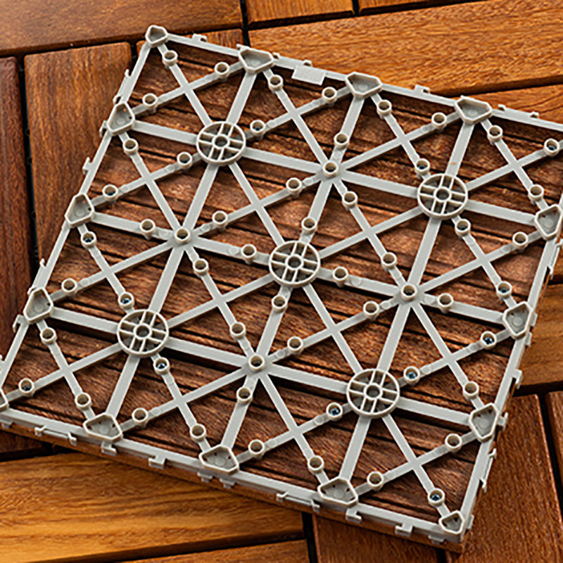 Interlocking Wood Deck Tiles