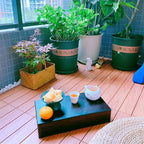 Interlocking Wood Deck Tiles