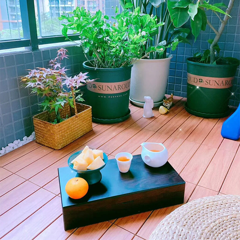 Interlocking Wood Deck Tiles