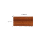 Interlocking Wood Deck Tiles