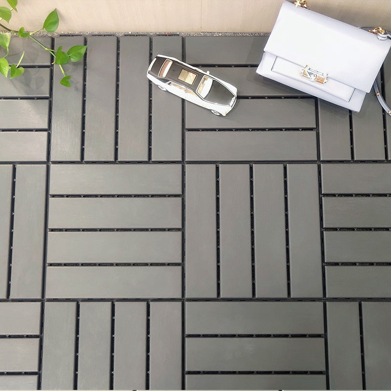 4-Slat 12" x 12" PVC Floor Tiles