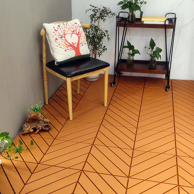 4-Slat 12" x 12" PVC Floor Tiles