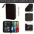 100-Piece Sewing Kit in Case