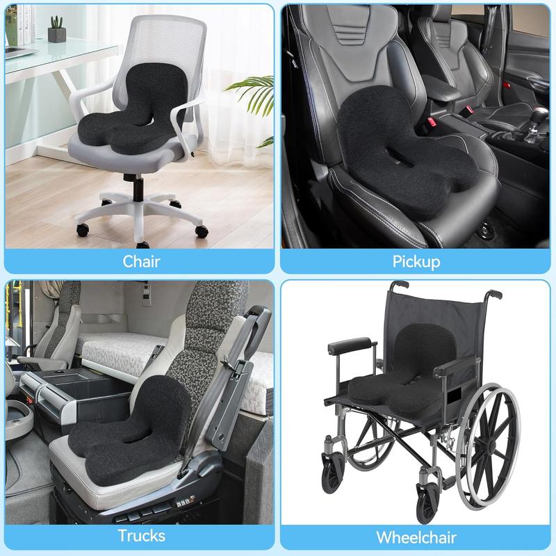 VivaCush Memory Foam Seat Cushion