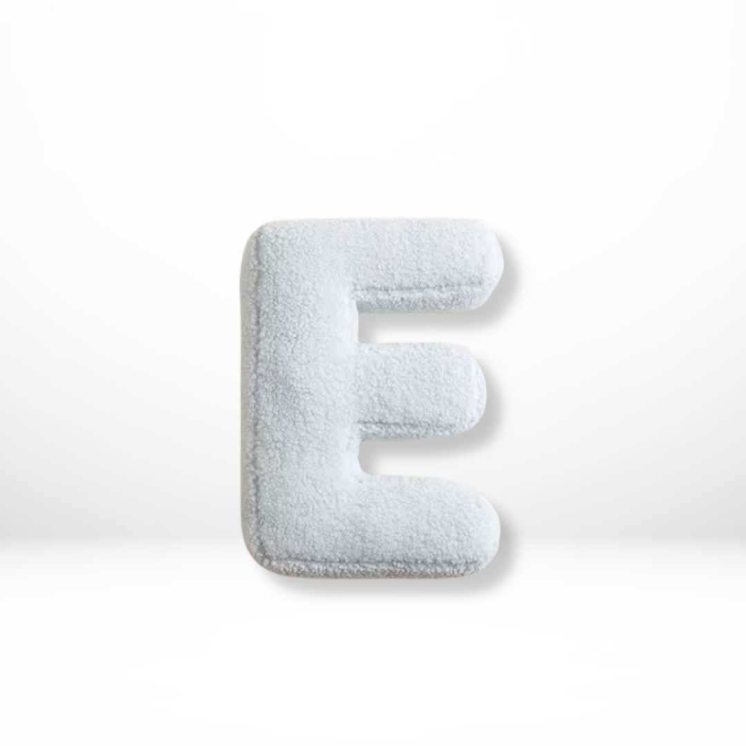 Alphabet Cushion Velura – Soft Velvet Decorative Cushion
