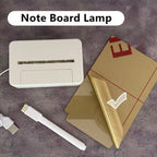 Kreative Notiztafel-LED-Tischleuchte