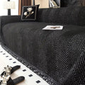 Sofaüberwurf mit Fischgrätmuster
