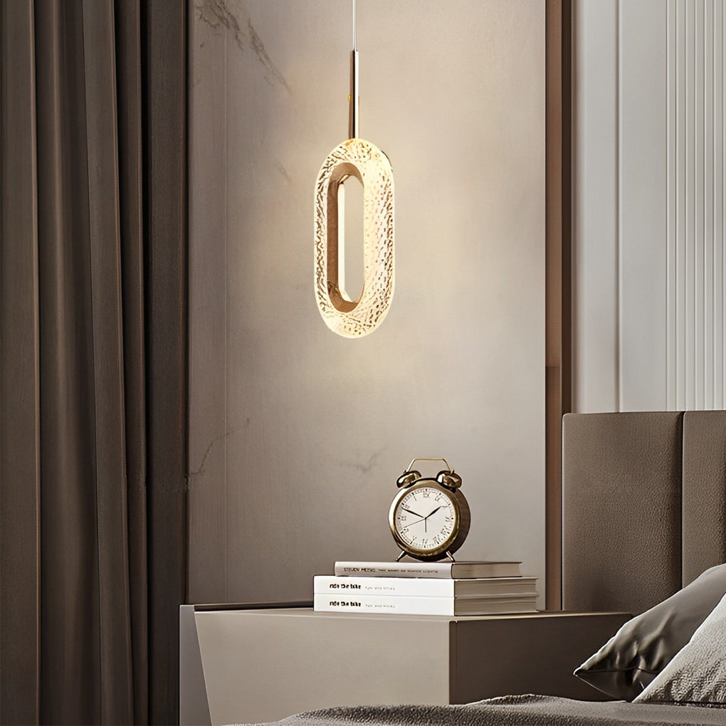 Minimalistische LED-Pendelleuchte Wassertropfen