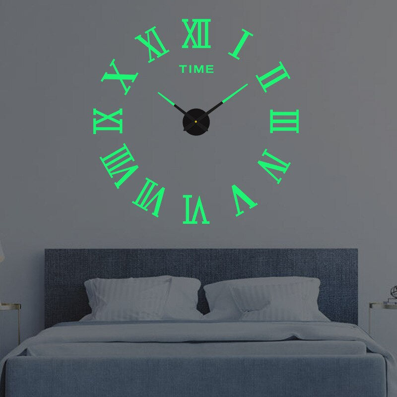 Statement-Wanduhr