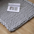 Chunky Knit Handmade Weighted Throw