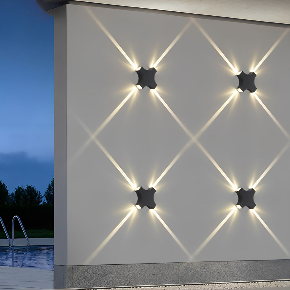 Starlight Dekorative LED-Wandleuchte wasserdicht