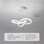 WaveGlow Modern LED Ceiling Lamp