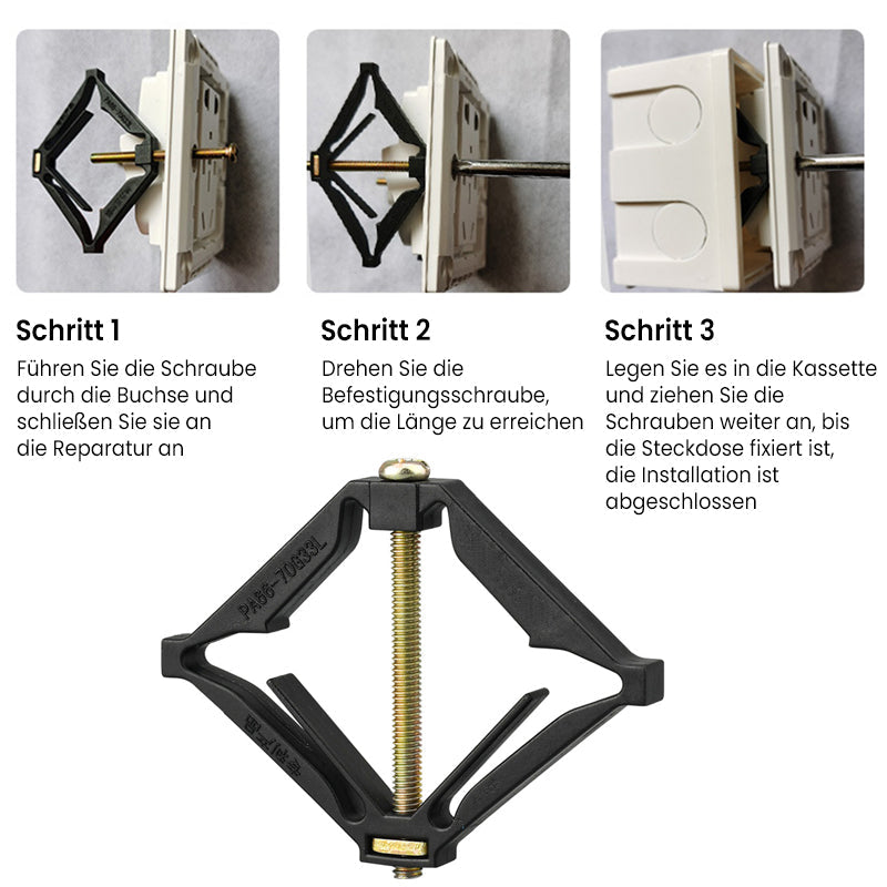 Reparaturwerkzeug für alte Steckdoseneinsätze