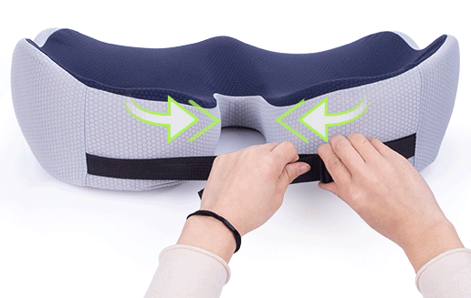 Memory Foam Sit Bone Relief Seat Cushion