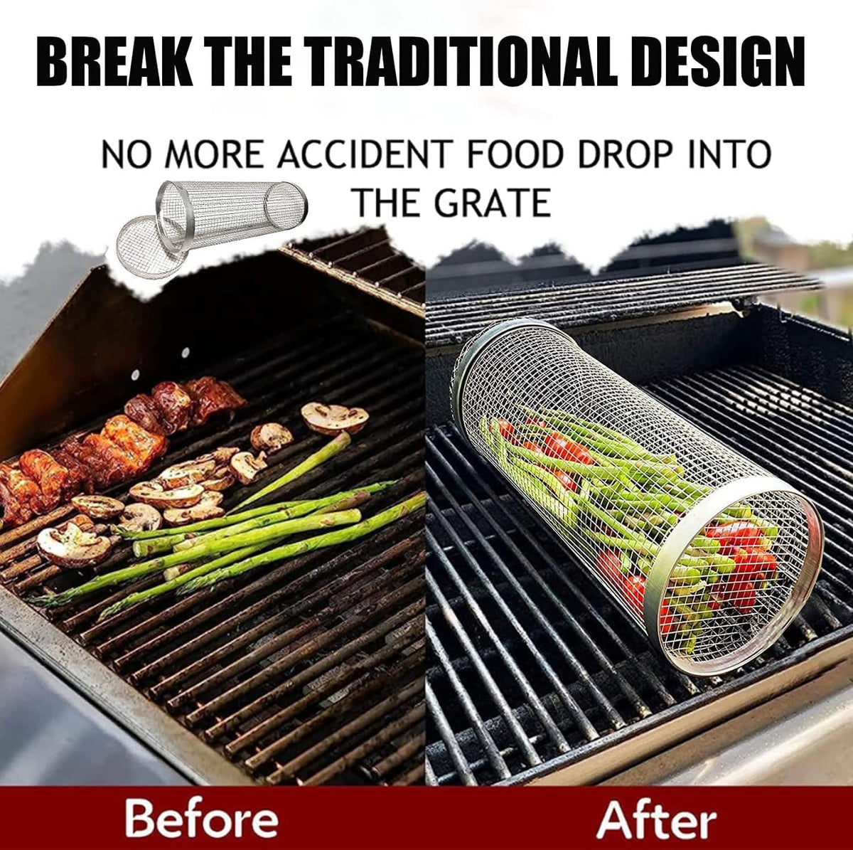 FlameGuard Pro Grillkorb
