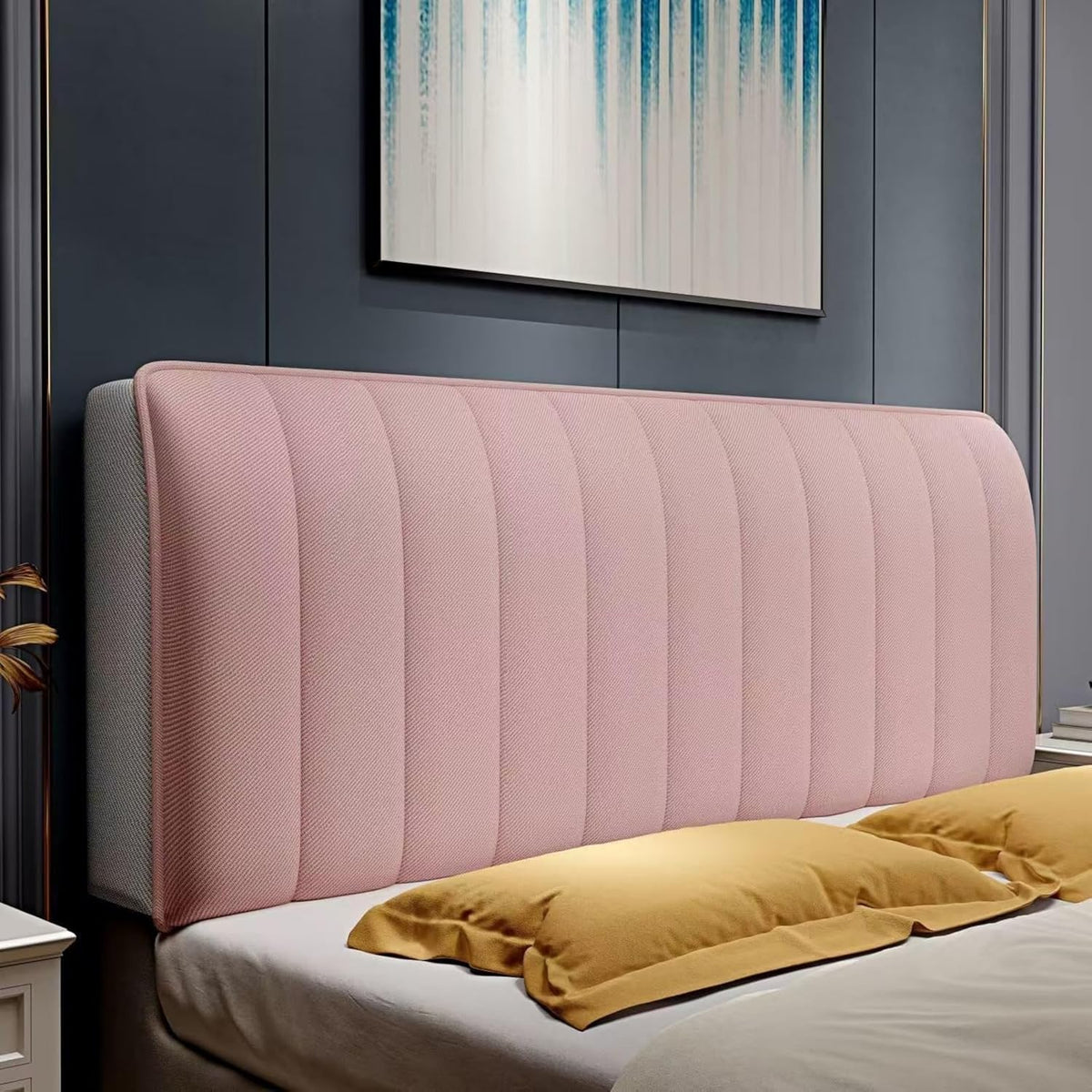 Velvety Soft Headboard Cover