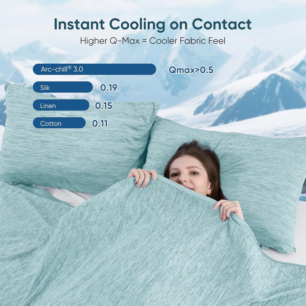 Green Cooling Blanket