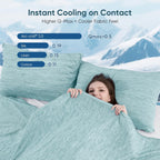 Green Cooling Blanket
