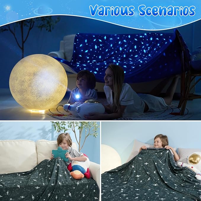 Leuchtende Kühl-Decke für Kinder